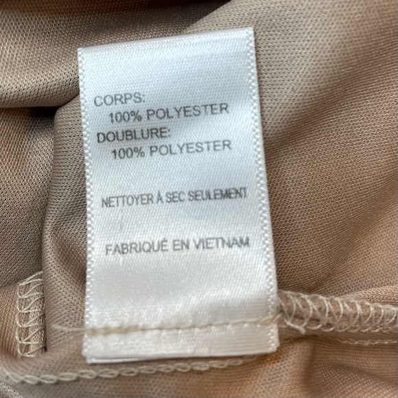 ASTR SUNFLOWER 90S VIBES BELL LACE SLEEVES BROWN CREAM - M - Picture 9 of 10